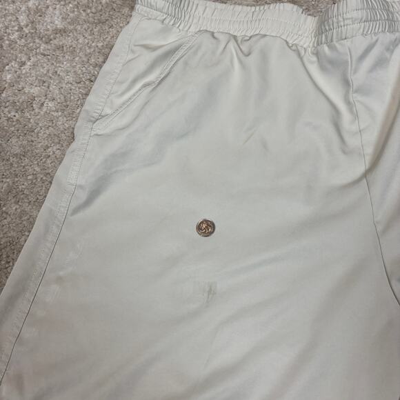 VTG 90s Nike Tennis Shorts Court Classic Patch Men's M Pleated Agassi Sampras - Picture 10 of 15